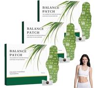 Japanese Herbal Balance Patch, Japanese Herbal Patch Stomach, Waist and Abdomen Patch, Plant-Based Ingredients, Help Reduced Bloating Appearance, Breathable and Portable (3Box)