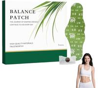 Japanese Herbal Balance Patch, Japanese Herbal Patch Stomach, Waist and Abdomen Patch, Plant-Based Ingredients, Help Reduced Bloating Appearance, Breathable and Portable (1Box)