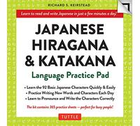 Japanese Hiragana & Katakana Language Practice Pad: Learn the Two Japanese Alphabets Quickly & Easily with this Japanese Language Learning Tool (Tuttle Practice Pads)