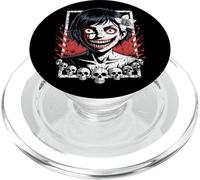 Japanese Horror Anime Manga Japan Y2K Creepy Girl Goth PopSockets PopGrip for MagSafe