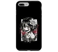 Japanese Horror Anime Manga Y2K Hannya Oni Mask Girl Goth Case for iPhone 7 Plus/8 Plus