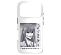 Japanese Horror Two Faces Yurei Bakemono Obake Case for iPhone 17 Pro
