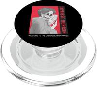 Japanese horror Two faces Yurei Bakemono Obake PopSockets PopGrip for MagSafe