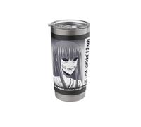 Japanese Horror Two Faces Yurei Bakemono Obake Stainless Steel Insulated Tumbler