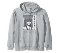 Japanese Horror Two Faces Yurei Bakemono Obake Zip Hoodie