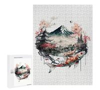 Japanese Iconic 3: New Year Gift, 500 PCS Adult Picture Puzzle; for Shared Table Time