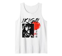 Japanese Ikigai Concept Anime Art Tank Top
