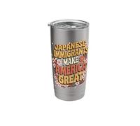 Japanese Immigrants Make America Great Stainless Steel Insulated Tumbler