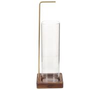 Japanese Incense Burner, Anti Flying Incense Stick Holder, with Glass