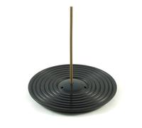 Japanese Incense Stick Holder - Black Izumo Stone Joss Burner - zen minded