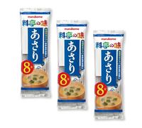 Japanese Instant Miso Soup - MarukomeRyotei no Aji 24 Servings (8pcs 3bag) - Asari Clam Flavour
