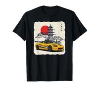 Japanese JDM Cars Racing Drift Retro Vintage Design T-Shirt