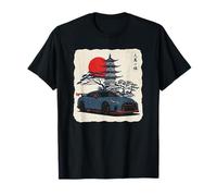 Japanese JDM Cars Racing Drift Retro Vintage Design T-Shirt