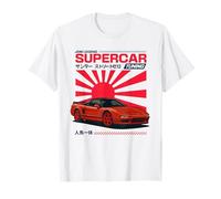Japanese JDM Cars Street Scene Art Just a boy who Loves Cars T-Shirt