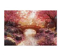 Japanese Jigsaw Puzzles for Adults 1000, 1000 piece Jigsaw Puzzles for Adults, Challenging Wooden Jigsaws Puzzle for The Whole for Women, Puzzle for Home Decor, Gifts for Women, Theme: Landscape E-14