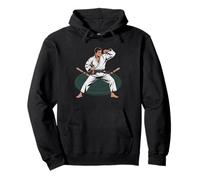 Japanese Kanji Judo Character Minimalist Art Pullover Hoodie