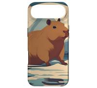 Japanese Kawaii Capybara Swimming Cute Japan Flower Anime Case for iPhone Air