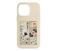 Japanese Kawaii Onigiri Rice Ball Comic Ukiyo-e Food Art Case for iPhone 14 Pro Max