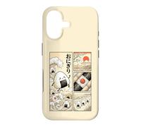 Japanese Kawaii Onigiri Rice Ball Comic Ukiyo-e Food Art Case for iPhone 17