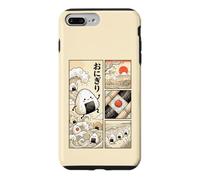Japanese Kawaii Onigiri Rice Ball Comic Ukiyo-e Food Art Case for iPhone 7 Plus/8 Plus