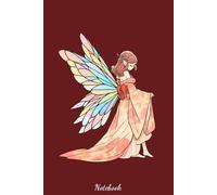 Japanese Kimono Angel Notebook: Journal College Ruled Notebook | 120 Pages | 6 x 9 Size | Gift