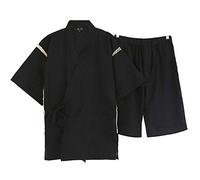 Japanese Kimono Set Fireworks Festival Yukata Pajamas (Size XL, J1)