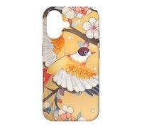Japanese Kimono Style Bird Case for iPhone 17