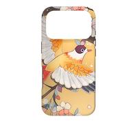 Japanese Kimono Style Bird Case for iPhone 17 Pro