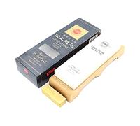Japanese King Gold G-1 Sharpening Stone, #8000 Ultra-Fine Grit with Non-Slip Stability Base, Razor-Sharp Finish and Mirror Polish, Nagura Stone Included