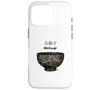 Japanese Kintsugi Bowl - Handcrafted Ceramic Art Case for iPhone 16 Pro