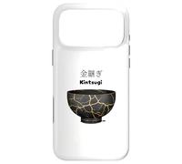 Japanese Kintsugi Bowl - Handcrafted Ceramic Art Case for iPhone 17 Pro Max