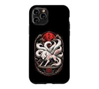 Japanese Kitsune Mythological Fox Spirit Yokai Art Case for iPhone 11 Pro
