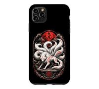 Japanese Kitsune Mythological Fox Spirit Yokai Art Case for iPhone 11 Pro Max