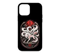 Japanese Kitsune Mythological Fox Spirit Yokai Art Case for iPhone 12 mini