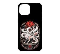 Japanese Kitsune Mythological Fox Spirit Yokai Art Case for iPhone 15