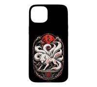 Japanese Kitsune Mythological Fox Spirit Yokai Art Case for iPhone 15 Plus