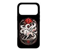 Japanese Kitsune Mythological Fox Spirit Yokai Art Case for iPhone 17 Pro Max
