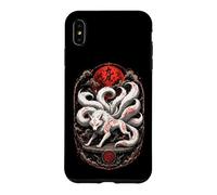 Japanese Kitsune Mythological Fox Spirit Yokai Art Case for iPhone XS Max