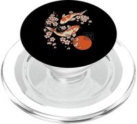 Japanese Koi Carp Cherry Blossom Fish Sakura PopSockets PopGrip for MagSafe