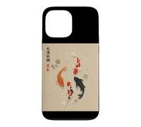 Japanese Koi Carp Fish Goldfish Japan Culture Graphic Case for iPhone 13 Pro Max