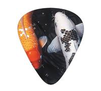 Japanese Koi Fish Guitar Picks Gift Set - Smooth Durable Plectrums For Acoustic, Electric & Bass Guitar, Perfect Present For Guitar Lovers & Musicians