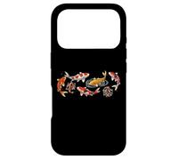 Japanese Koi Fish Pond Aesthetic Goldfish Art Case for iPhone 17 Pro