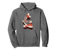 Japanese Koi Fish Ukiyo-e & Irezumi Tattoo Art Zen Style Pullover Hoodie