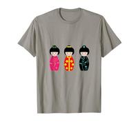 Japanese Kokeshi Dolls T-Shirt
