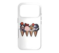 Japanese Landmarks And Oni Mask Ice Cream Cones Graphic Case for iPhone 17 Pro