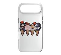 Japanese Landmarks And Oni Mask Ice Cream Cones Graphic Case for iPhone Air