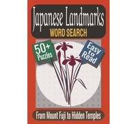 Japanese Landmarks Word Search Puzzle Book: Puzzles featuring Castles, Shrines, Scenic Wonders