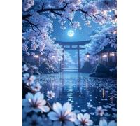 Japanese Landscape 200 Piece Jigsaw Puzzles For Adults, Fun Challenging & Brainteasing 200 piece Adult jigsaw puzzle, Impossible puzzles, Gift for Men/Women, Finished Size is 35x25cm