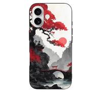 Japanese Landscape Architecture Case Compatible with iPhone 16