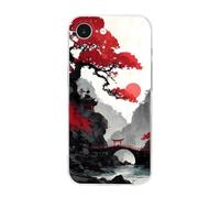 Japanese Landscape Architecture Case Compatible with iPhone 16 E